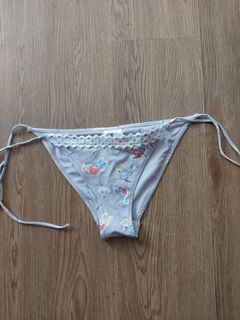 H&M string floral bikini
