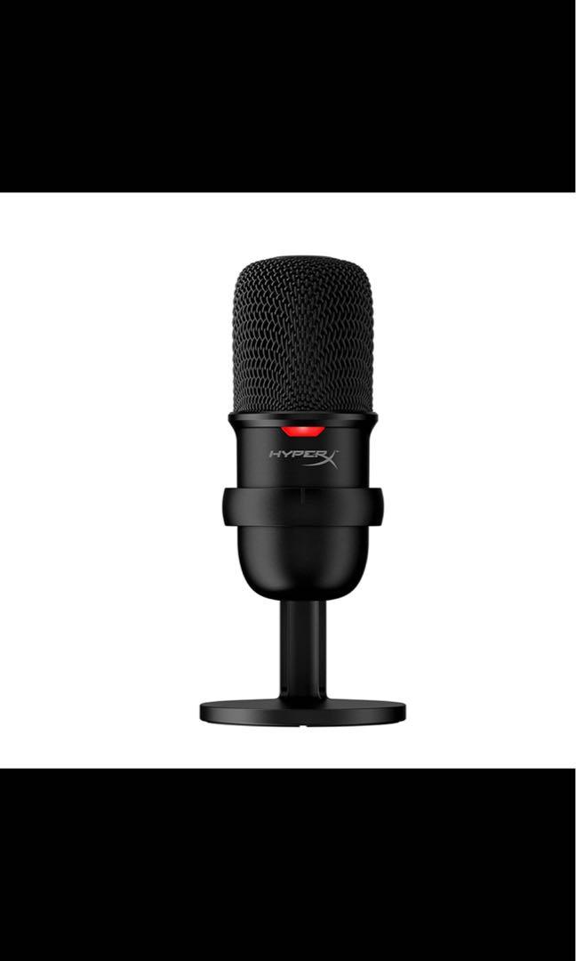 HyperX SoloCast USB Condenser Gaming Microphone (Black