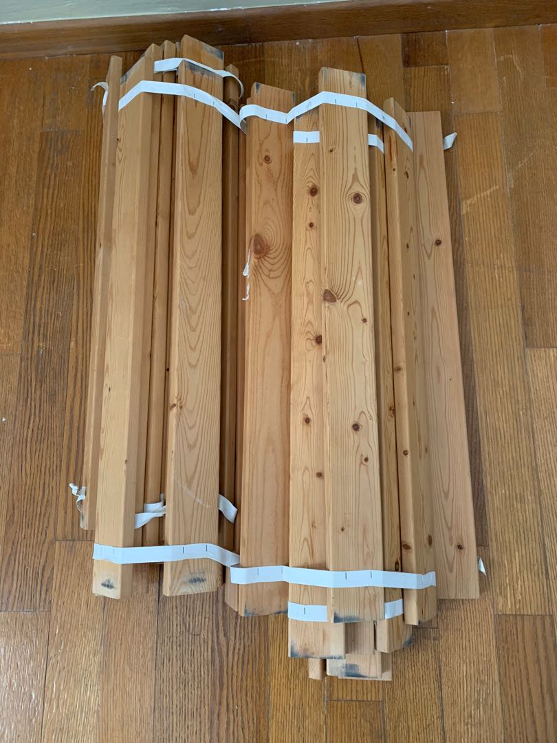 IKEA bed slats for Queen size bed, Furniture & Home Living, Furniture, Bed Frames & Mattresses