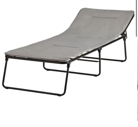 Ikea folding bed frame with mattress, Furniture & Home Living