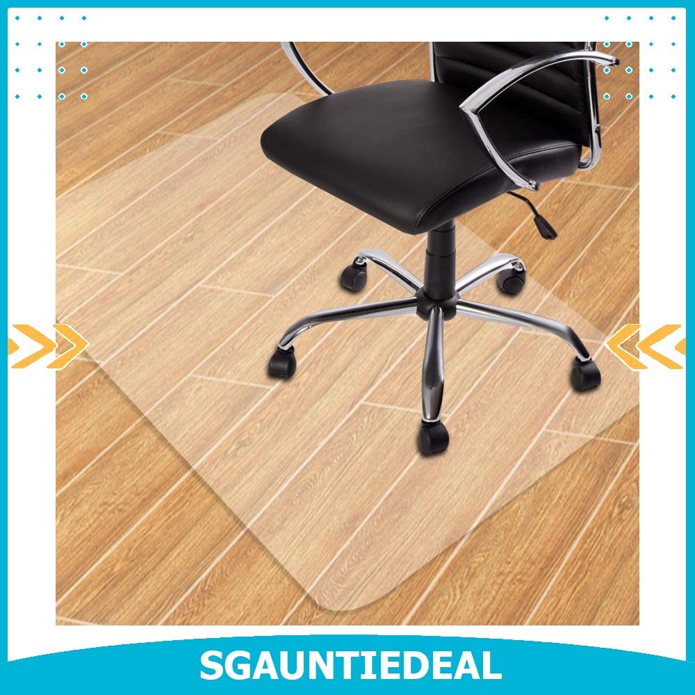 Floor Protector Thick Durable Chair Mat Chairmats 30 x 48 Clear Floor Mat for Rolling Chairs 30 X 48 Rectangle GeeWin Home Office Chair Mat for Hardwood Floor 