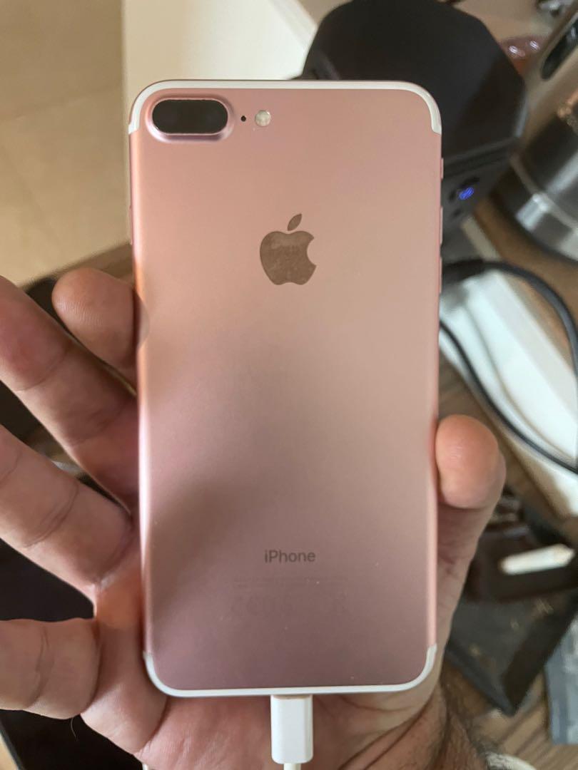 Iphone 7 Plus Rose Gold 128gb Mobile Phones Gadgets Mobile Phones Iphone Iphone 7 Series On Carousell
