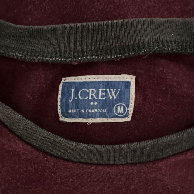 J-Crew Red T-Shirt