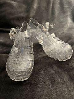 Transparent Jelly Sandals