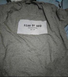 Kaos fear of god (suga & rm bts)