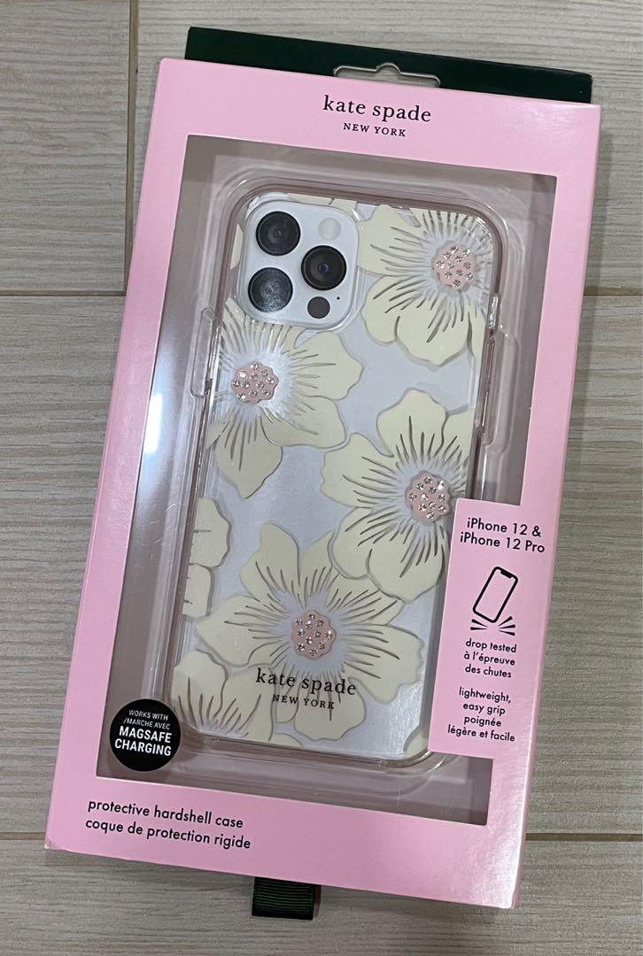 Kate Spade - Hardshell Case iPhone 12 / 12 Pro - Hollyhock Floral, Mobile  Phones & Gadgets, Mobile & Gadget Accessories, Cases & Sleeves on Carousell
