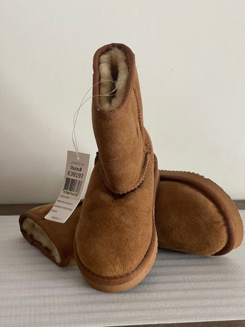 Kirkland short cheap shearling boots