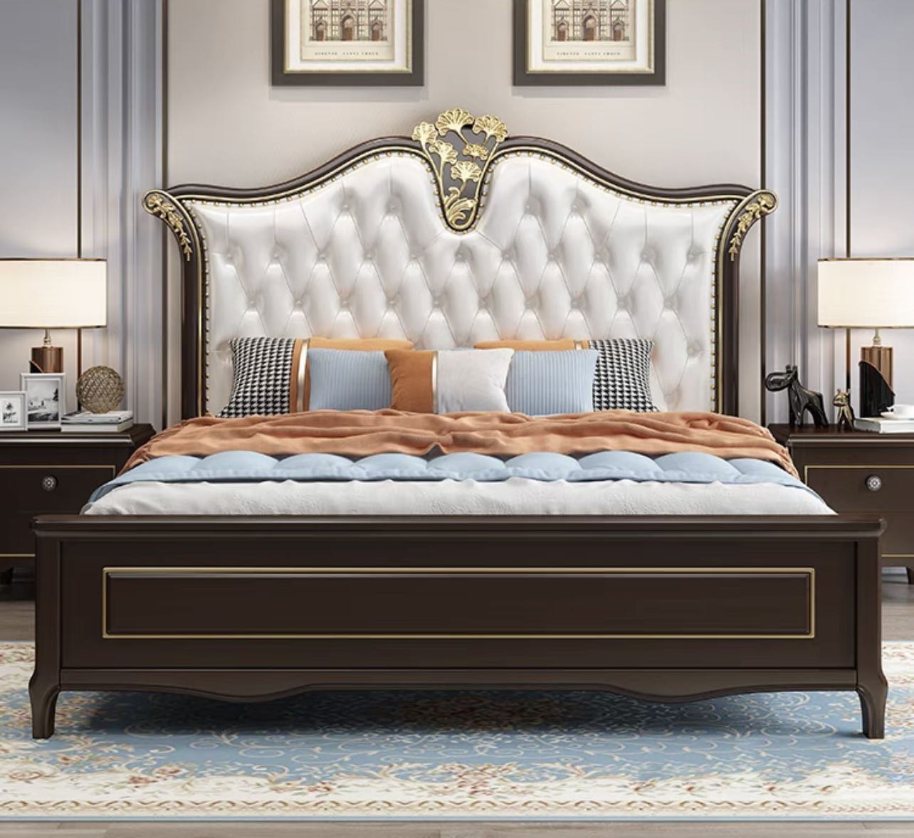 LAGUNA French Bed Frame Bespoke, Furniture & Home Living, Furniture