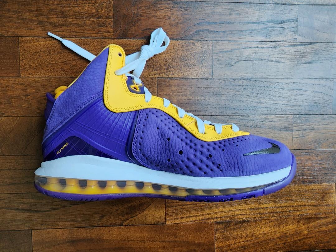 Look for the Nike LeBron 8 Lakers Now •