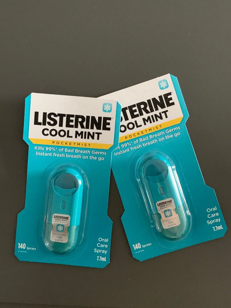 Listerine Pocketmist Cool Mint Oral Care Mist, 7.7 Milliliter -- 36 Per Case - View #5