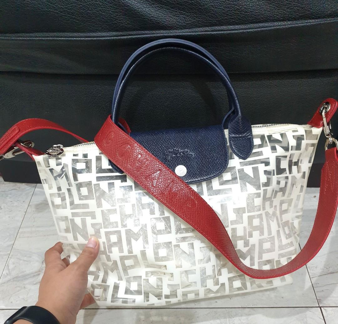 Longchamp plastic bag online
