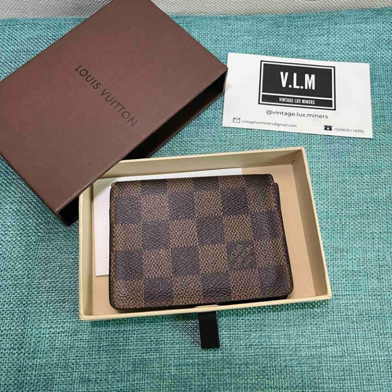 Louis Vuitton Damier Ebene Sistina Wallet, Luxury, Bags & Wallets on  Carousell