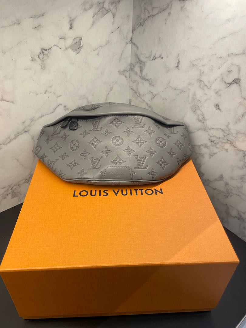 Louis Vuitton LV discovery PM bumbag new Grey Leather ref.478283