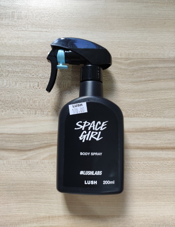 Lush space hotsell girl body spray