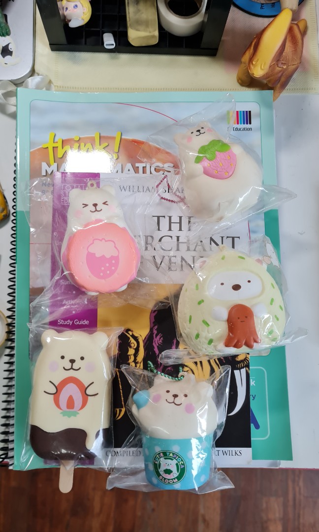 Marshmallow bear hot sale squishy
