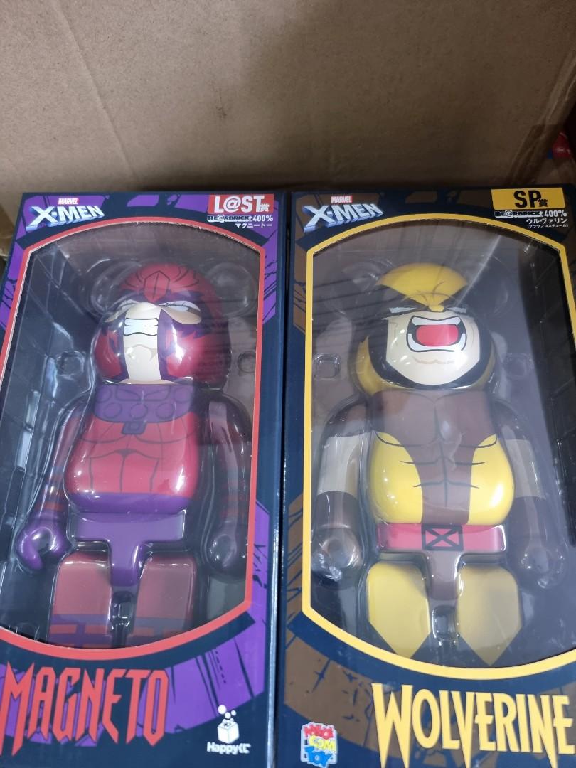 400% マグニート 400% ウルヴァリン　MARVEL X-MEN 楽天市場】MAVREL「X-MEN」Happyくじ「BE＠RBRICK」L@ST賞