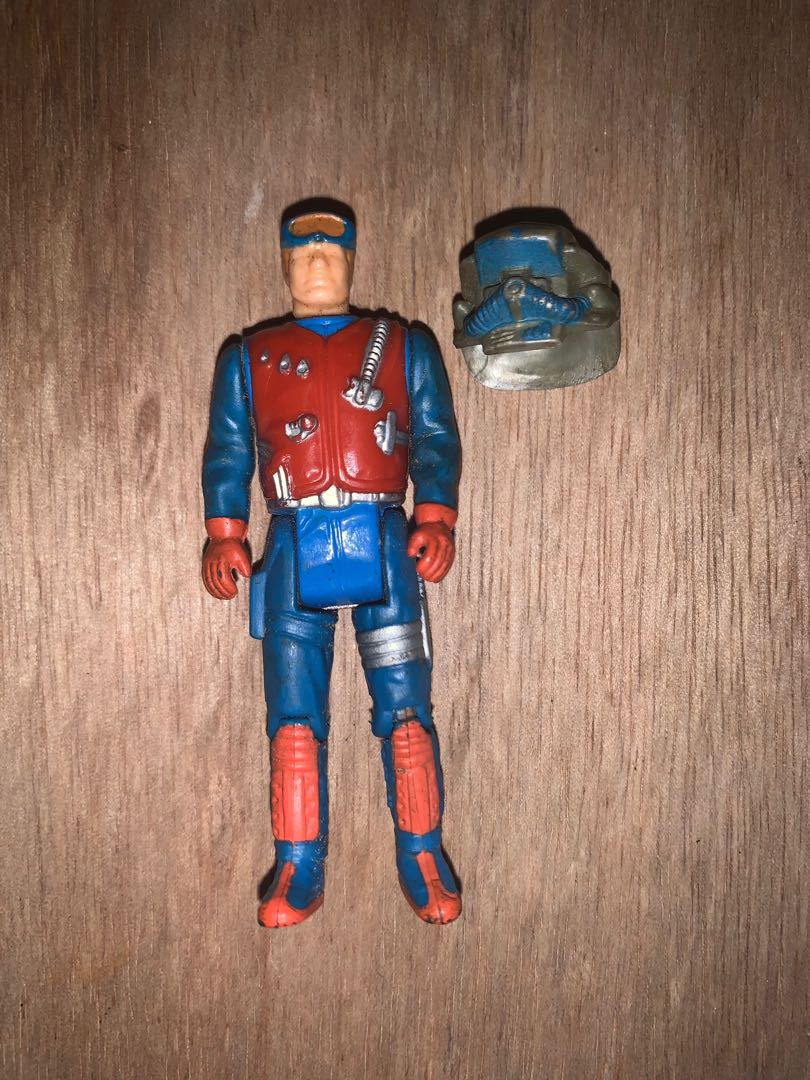 M.A.S.K. Mobile Armored Strike Kommand Dusty Hayes short mask from Gator, Hobbies & Toys, Toys