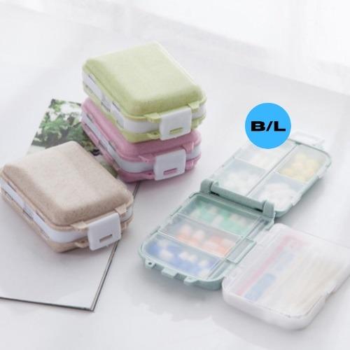 MEDICINE PILL STORAGE BOX (Category: Medical Supplies & Tools) located in Manila. Submitted by christimjose09 (Listing ID 1167787041, Image 3). Description: MEDICINE PILL STORAGE BOX Php100 Product details: ✔️Easily to load and fits all sizes of pills. ✔️It has a quick-close lid that locks securely so pills don't spill. ✔️It is small and does not take up space, suitable for carrying out. ✔️Material: jPlastic + Wheat Straw ✔️Size: Approx 10 x 6.5 
