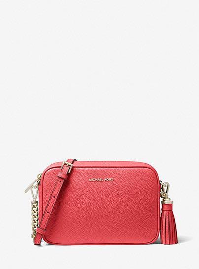 Ginny medium pebbled leather crossbody outlet