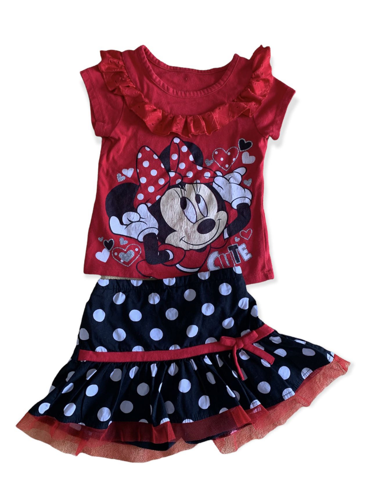 Minnie mouse outfit/23T/Disney, Babies & Kids, Babies & Kids Fashion