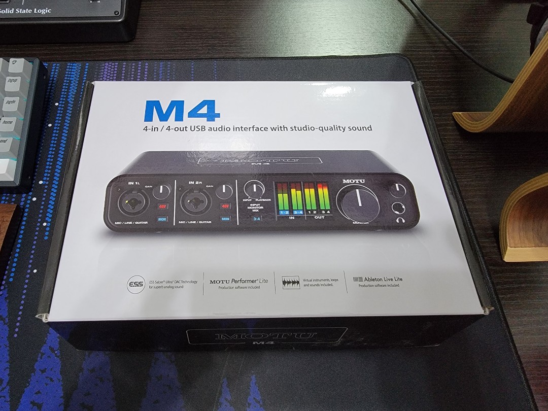 MOTU M4 4in 4out USBオーディオインターフェース 国内正規品（MOTU M4 
