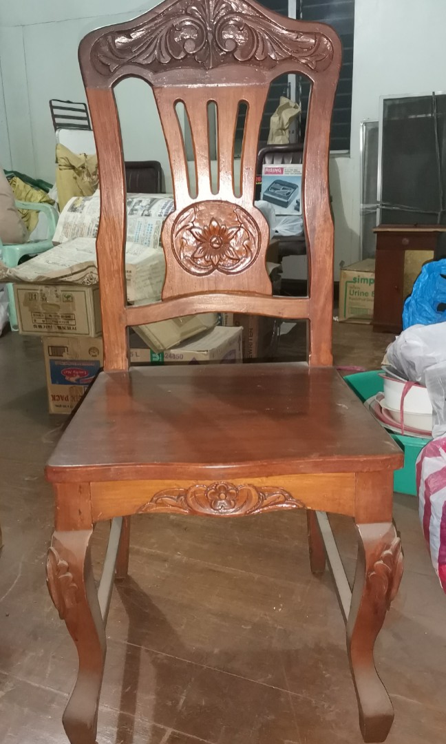 Narra Dining Chairs, Furniture & Home Living, Furniture, Chairs on