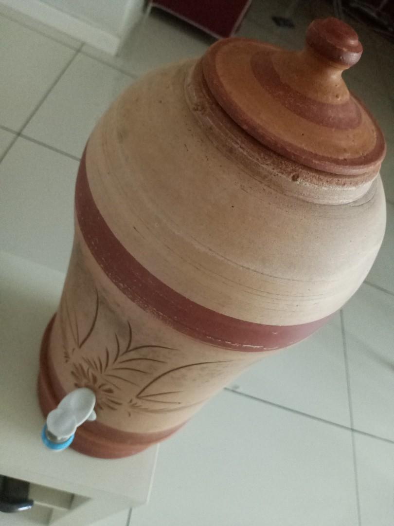 Natural clay water dispenser, TV & Home Appliances, Kitchen Appliances