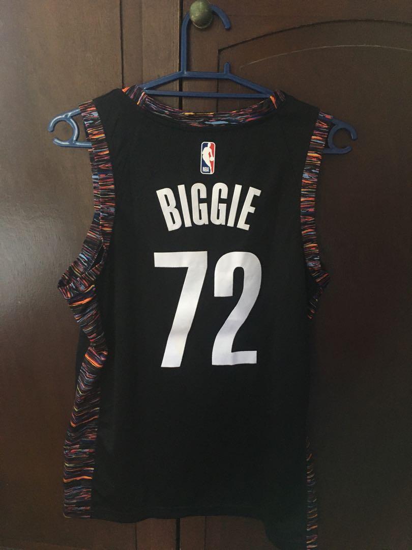 Brooklyn Nets Biggie #72 2020 Nba New Arrival Black Jersey - Dingeas