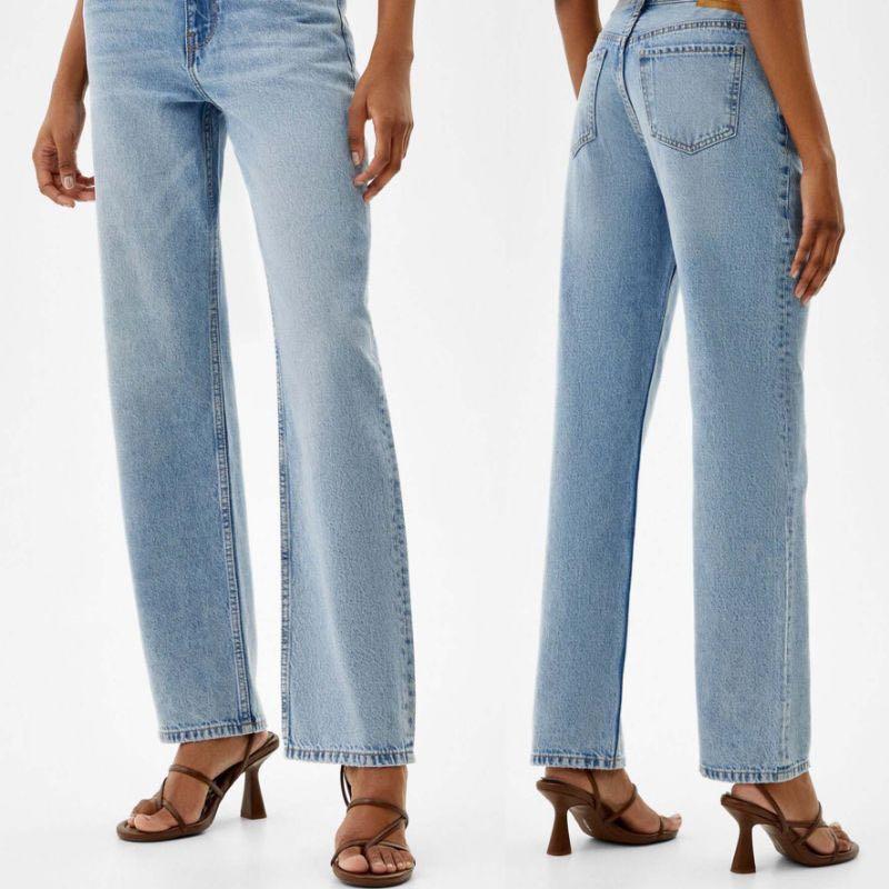 NEW Bershka loose straight jeans 