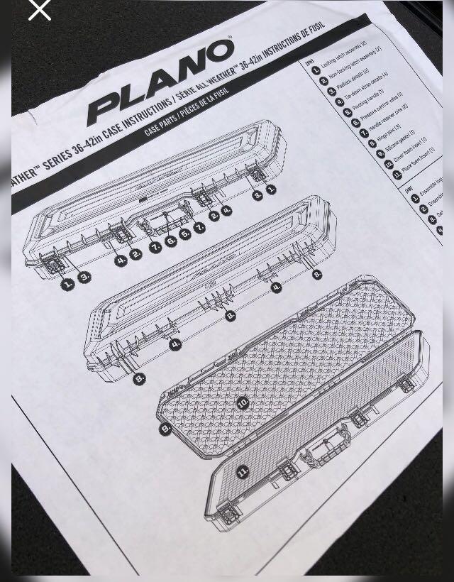 New Genuine Made in USA PLANO All Weather Tactical Rifle Gun Case, 36