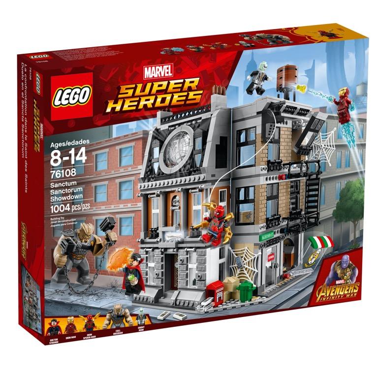 Spiderman lego top infinity war