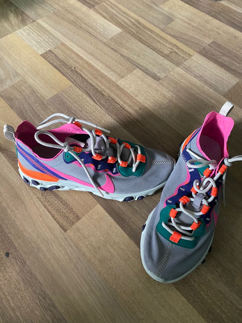 nike react ladies black