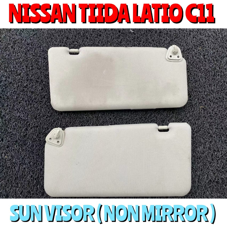 Nissan Tiida Latio C11 Sun Visor Set ( Non Mirror Type ) / Sunvisor