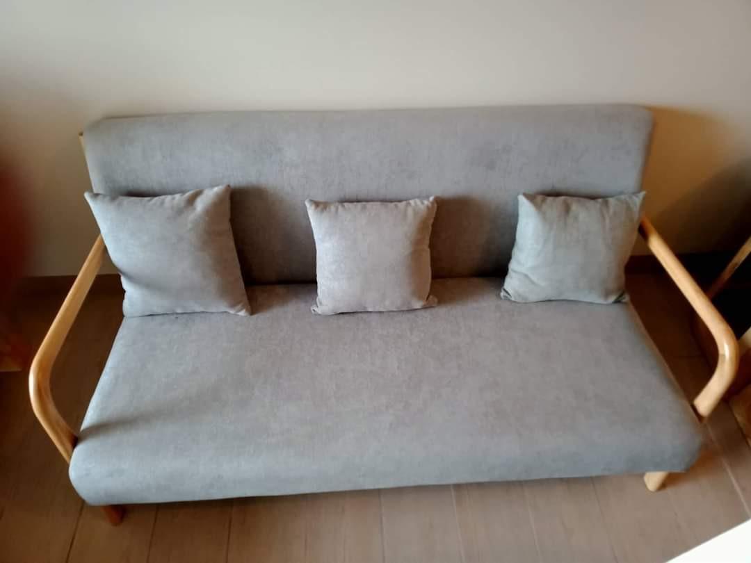 Nordic sofa (Category: Sofas) located in Quezon City. Submitted by furniturefinds888 (Listing ID 1167623827, Image 1). Description: available onhand.