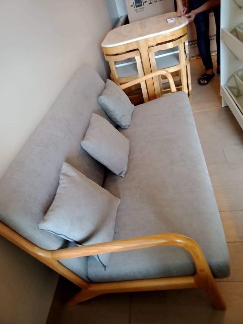 Nordic sofa (Category: Sofas) located in Quezon City. Submitted by furniturefinds888 (Listing ID 1167623827, Image 2). Description: available onhand.