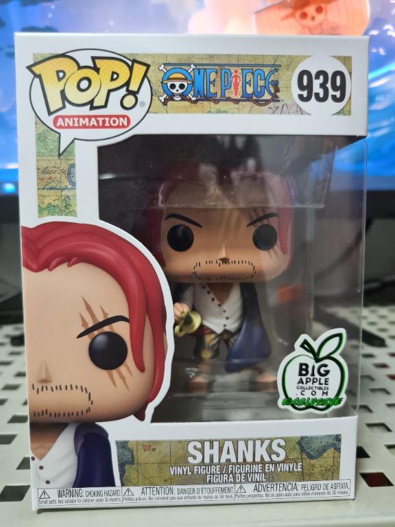 One Piece Funko Pop Shanks 939 Big Apple Exclusive Hobbies Toys Toys Games On Carousell