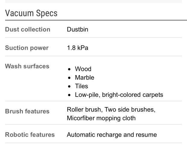 OPODEE E31B Robot Vacuum and Mop, TV & Home Appliances, Vacuum Cleaner & Housekeeping on Carousell