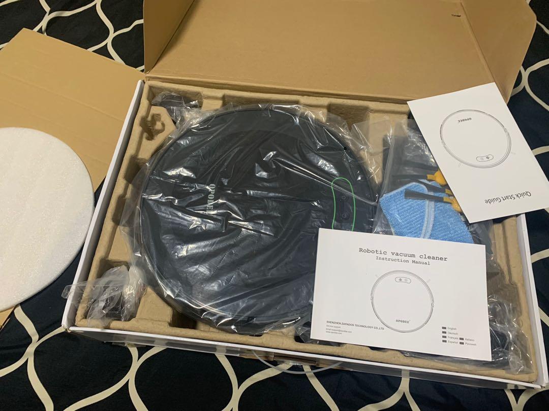 OPODEE E31B Robot Vacuum and Mop, TV & Home Appliances, Vacuum Cleaner & Housekeeping on Carousell