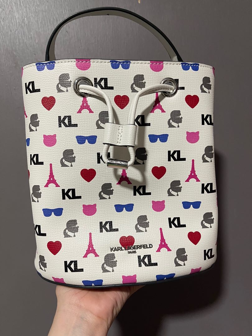 Original Karl Lagerfeld Maybelle Bucket Crossbody Bag - Layaway ...