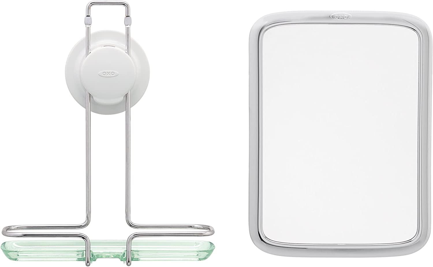 OXO Good Grips Fogless Shower Mirror, Furniture & Home Living, Home Decor, Mirrors on Carousell