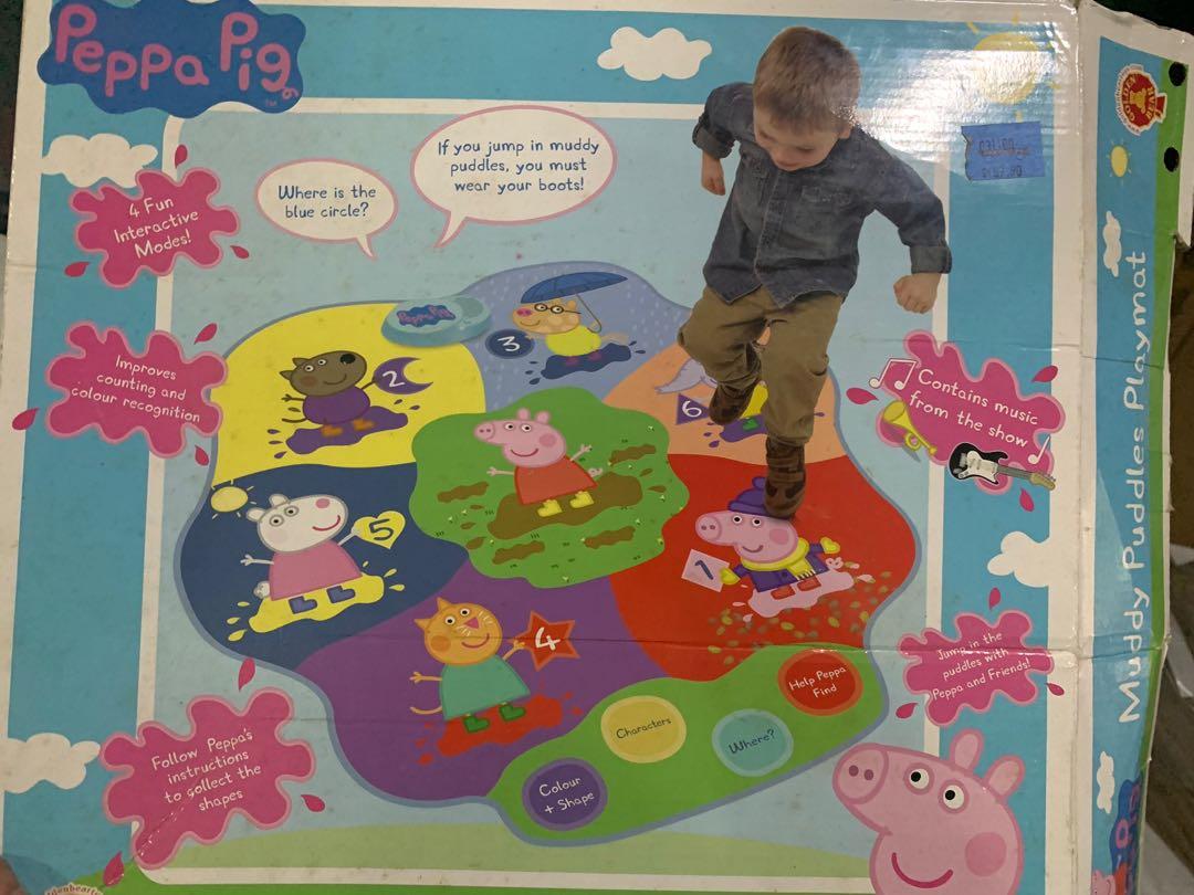 Peppa pig jump n play shop mat