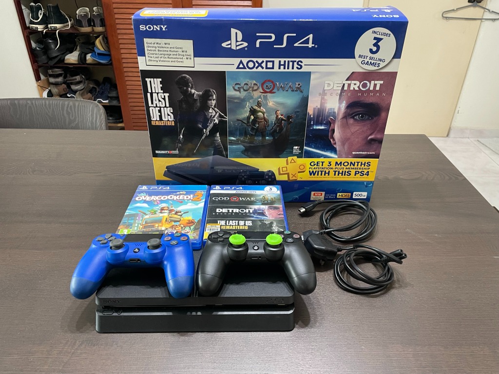 Playstation 4 Bundle + Free extra Controller + Free 4 games (The Last