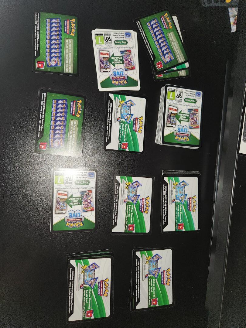 Pokemon TCG Online QR/Code, Hobbies & Toys, Toys & Games on Carousell