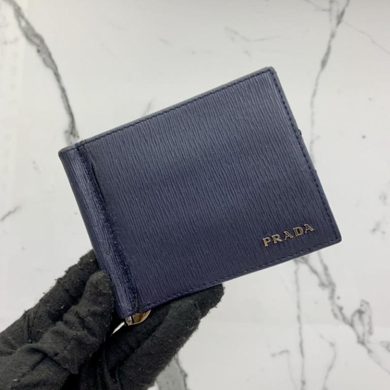 PRADA 2MN077 LEATHER MONEY CLIP 217027479 Men s Fashion Watches Accessories Wallets Card Holders on Carousell
