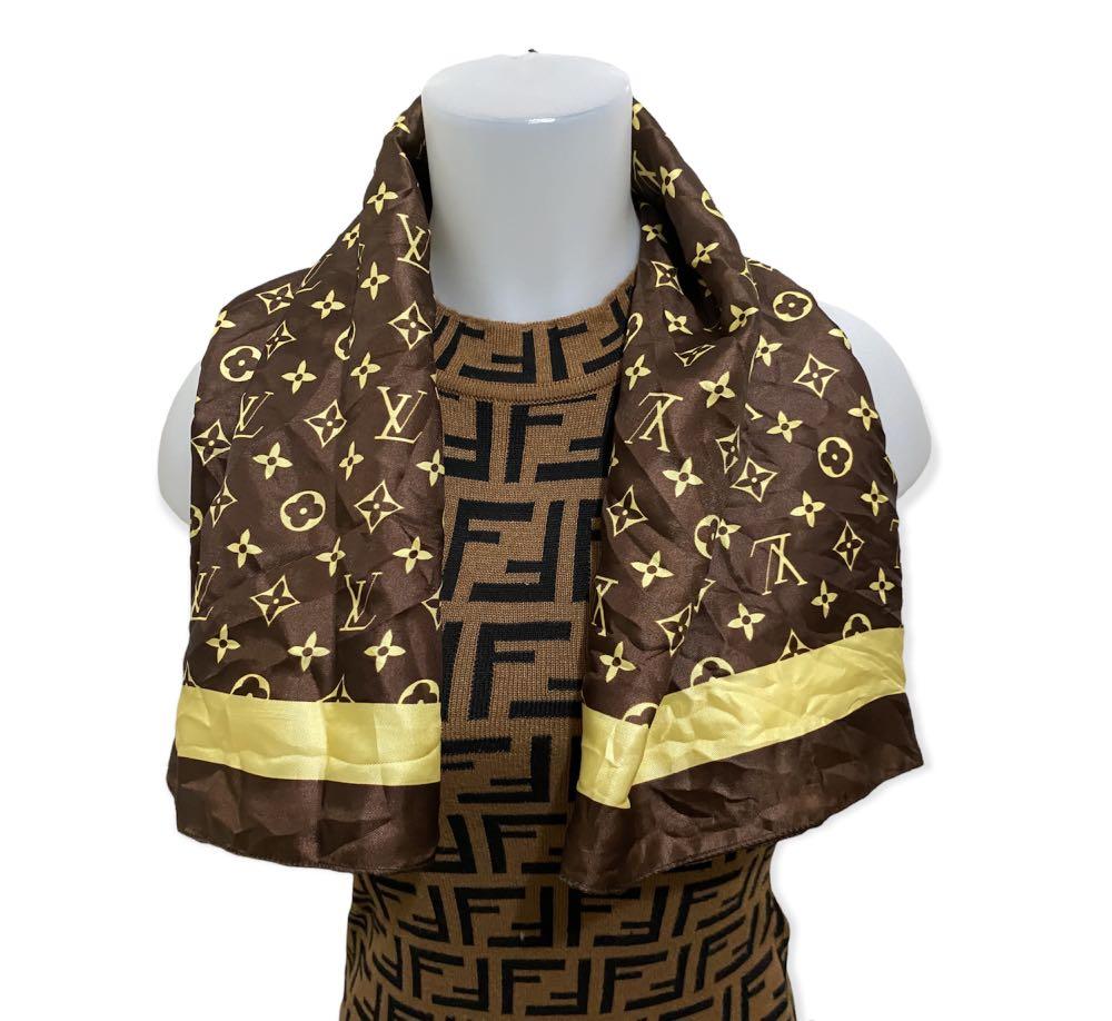 Louis Vuitton Silk Scarf, Women's Fashion, Watches & Accessories, Scarves  on Carousell