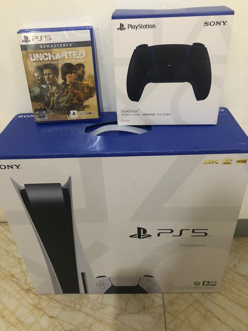 Ps5 Complete Set PS5 bundle, complete, Video Gaming, Video Game Consoles, PlayStation on ...