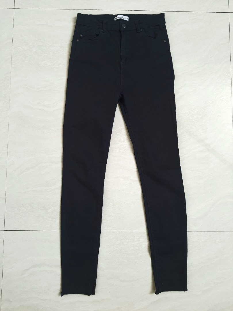 Pull\u0026Bear Highwaist Skinny Unfinished 
