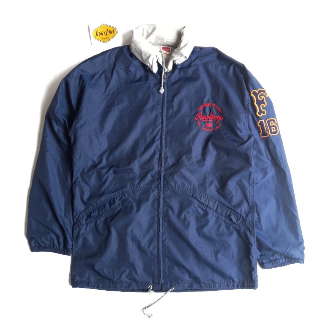 baseball coach windbreaker