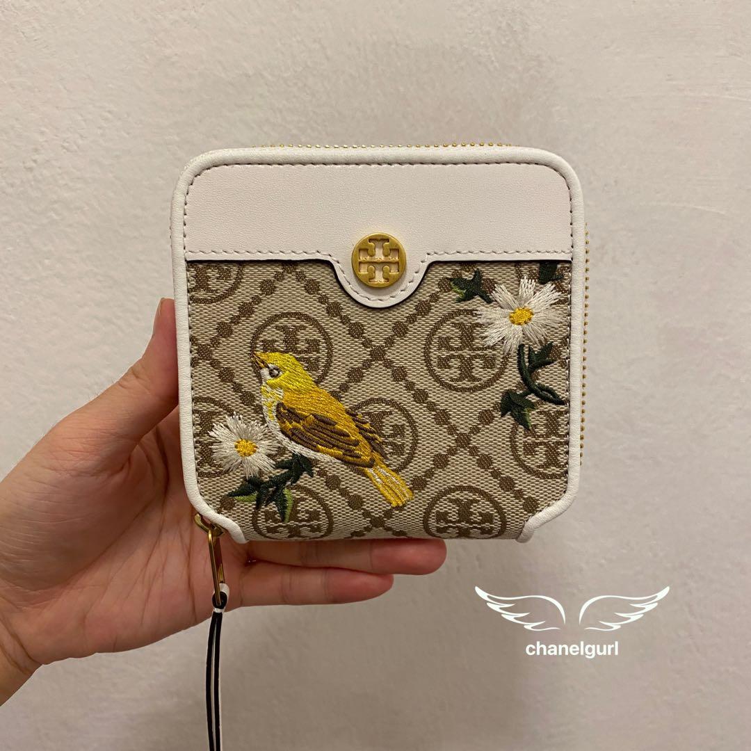 Tory burch floral sling bag, Luxury, Bags & Wallets on Carousell