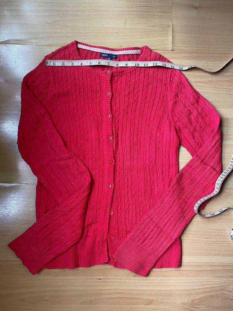 Red Cardigan Gap kids